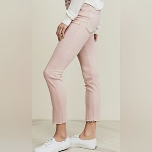 Hudson tally crop skinny raw hem lucerne 32